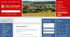 Desktop Screenshot of krumsin.cz